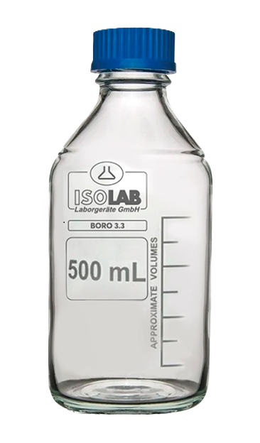 FRASCO PARA AUTOCLAVE DE 500 ML