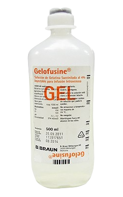 SOLUCION DE GELATINA SUCCINILADA AL 4% - GELOFUSINE