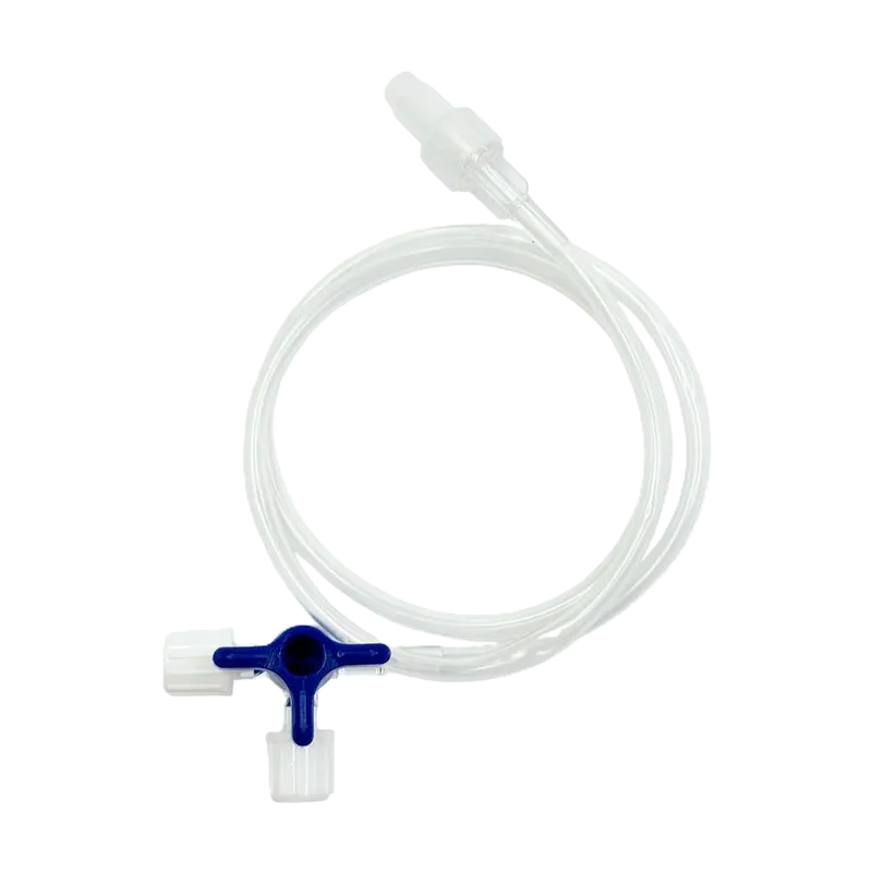 LLAVE DE TRIPLE VIA CON EXTENSION DE 50 CM X 50 UND