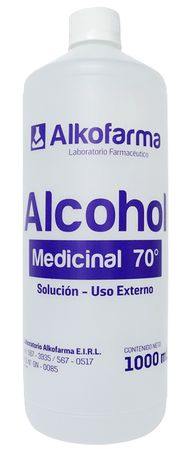 ALCOHOL DE 70° X 1 LT