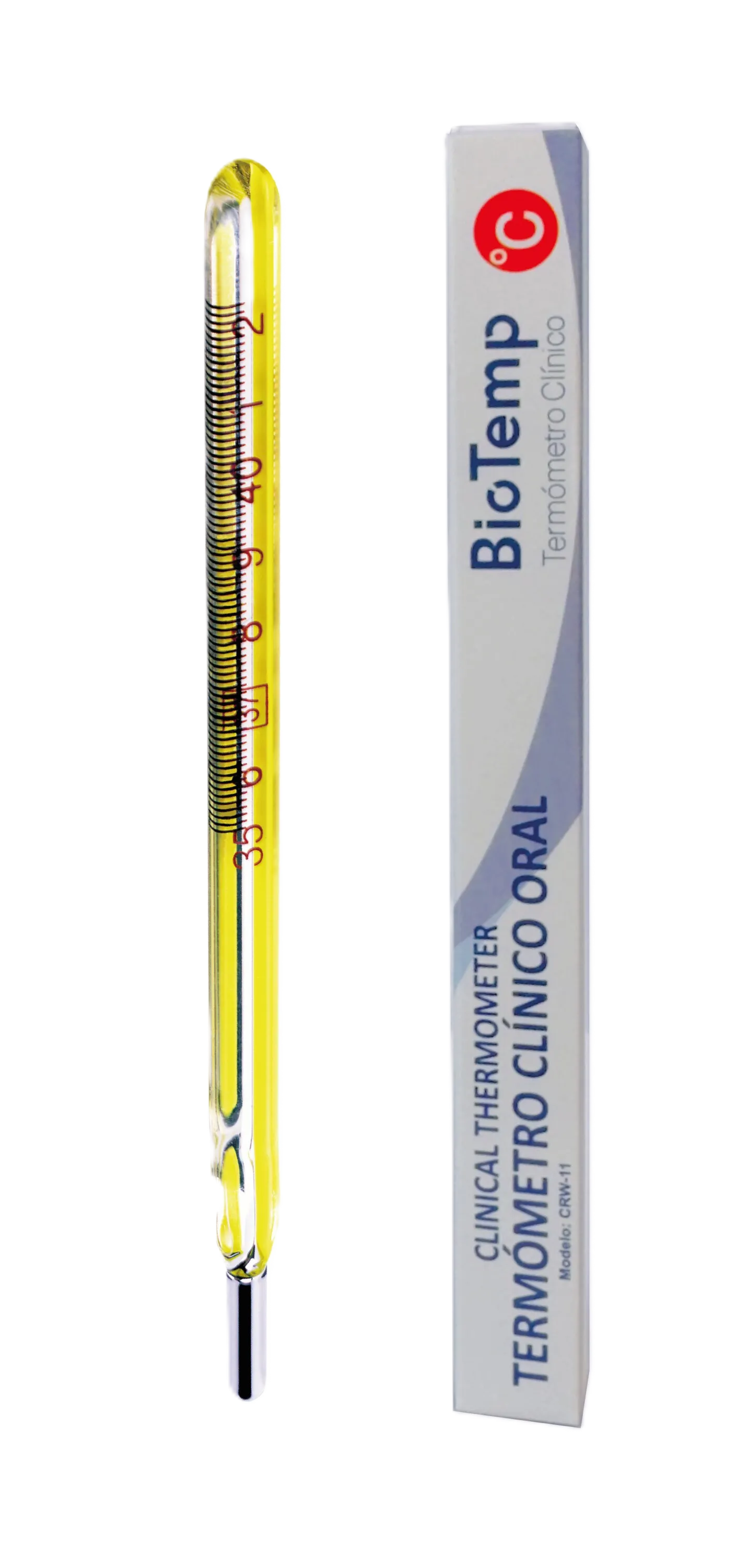 TERMOMETRO ORAL DE MERCURIO