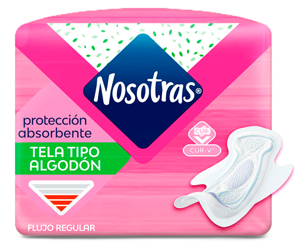 TOALLAS NOSOTRAS TELA ABSORBENTE X 10 UND