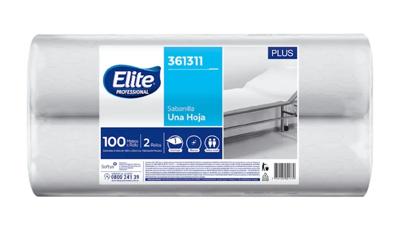 PAPEL SABANILLA X 2 ROLLOS X 200 MTS