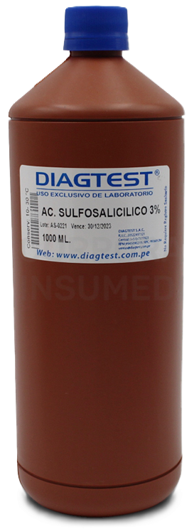 ACIDO SULFOSALICILICO X 1 LT