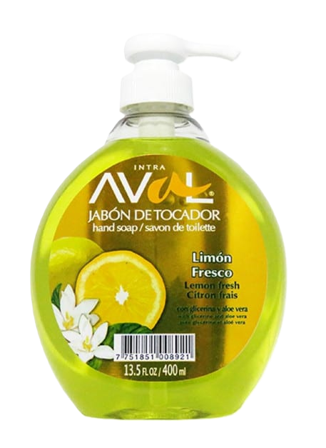 JABON LIQUIDO LIMON FRESCO X 400 ML