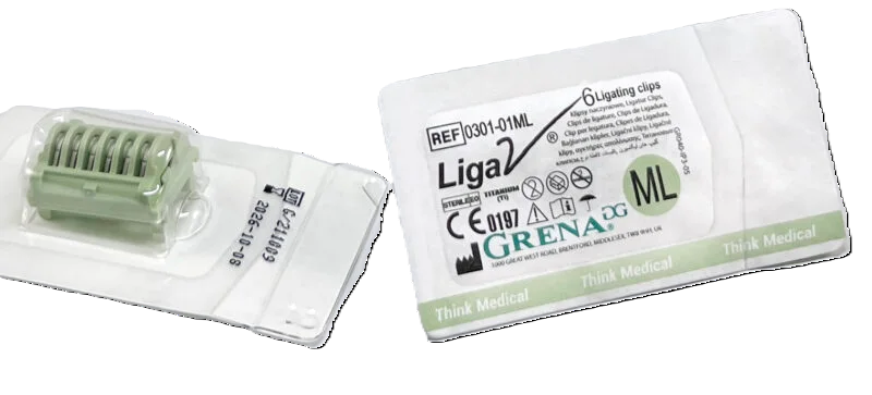 CLIP PARA LAPAROSCOPIA DE TITANIO