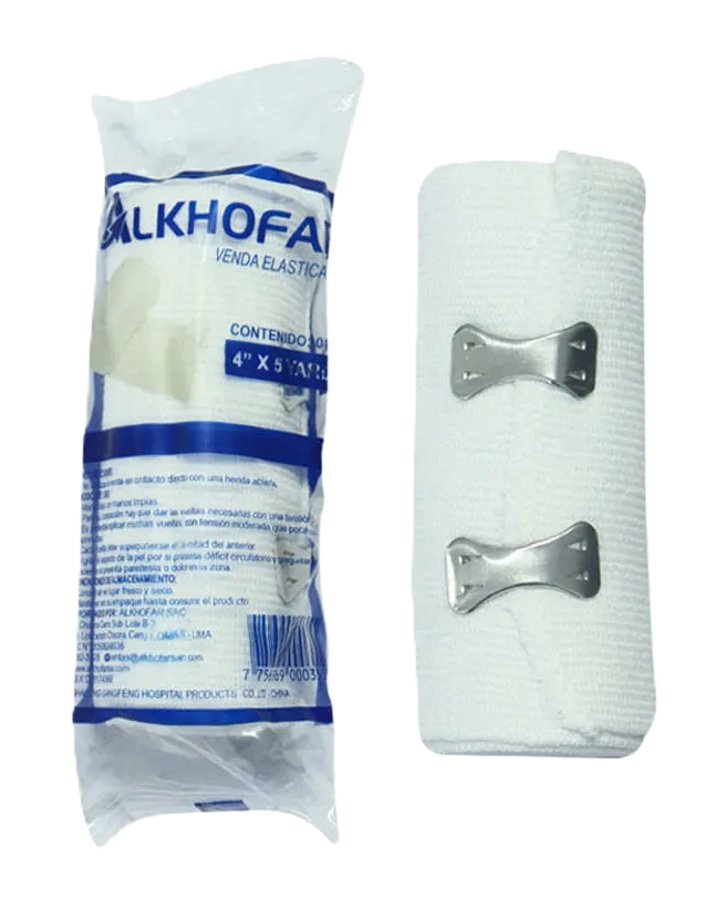 VENDA ELASTICA DE 4 X 5 YARDAS