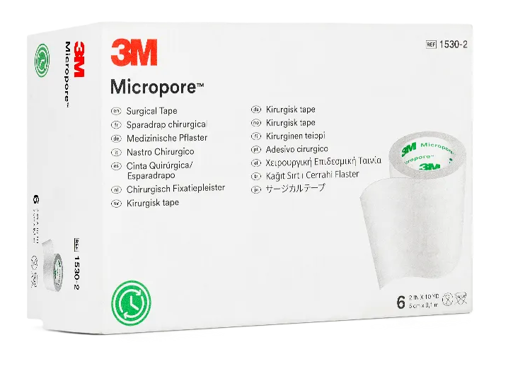 ESPARADRAPO MICROPORE X 6 CORTES - 1530(2)