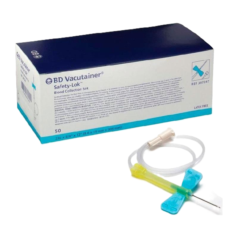 EQUIPO ALADO VACUTAINER DE 23 X 3/4 X 50 UND