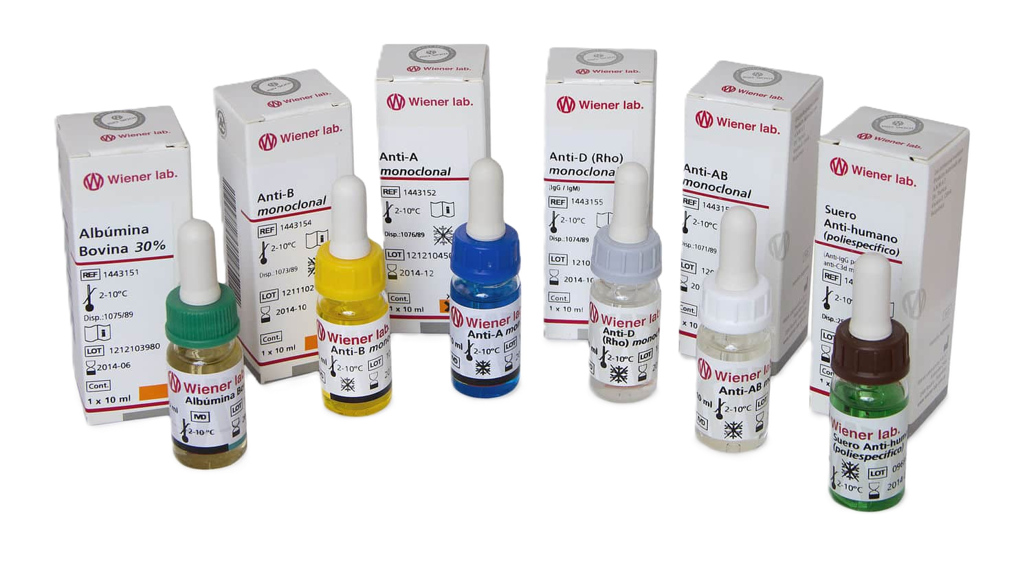 GRUPO SANGUINEO ANTIGENO A MONOCLONAL X 10 ML