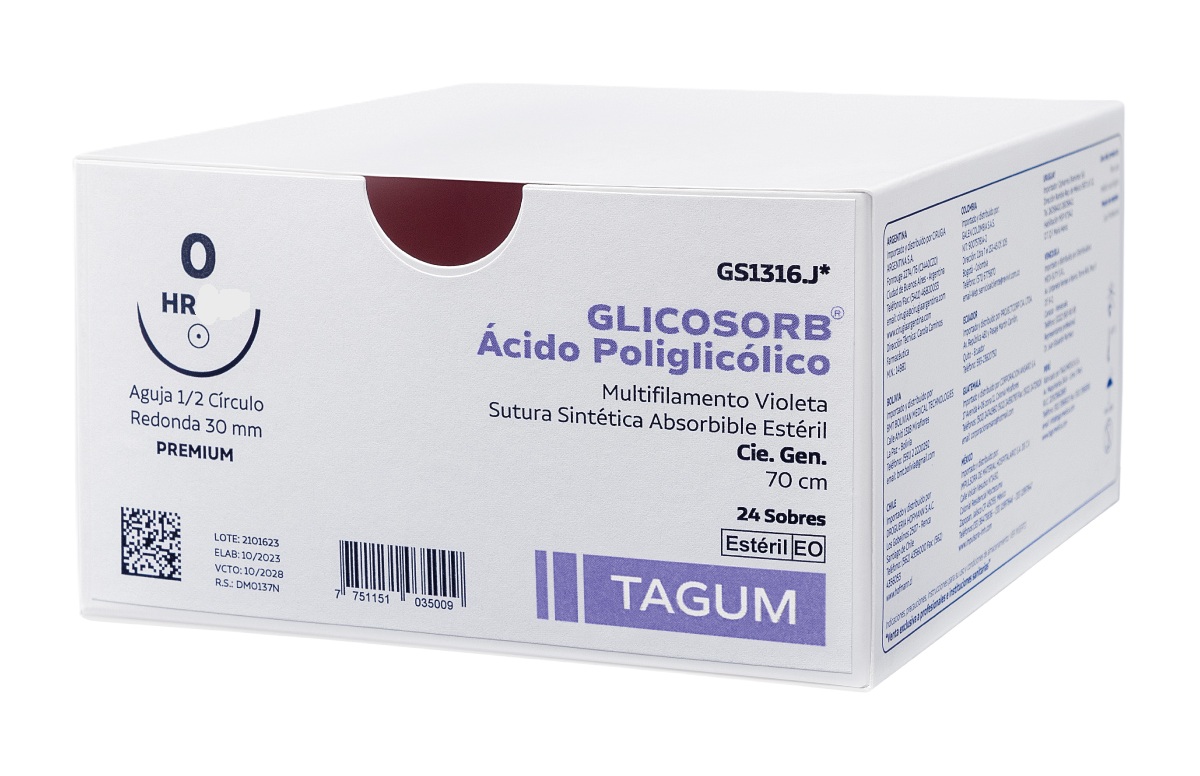 ACIDO POLIGLICOLICO 0 HR 40 X 24 UND