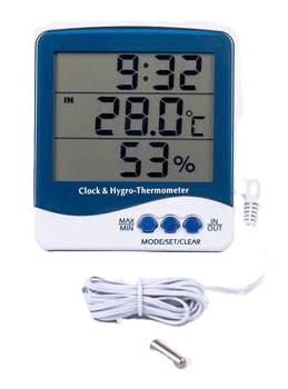 TERMOHIGROMETRO DIGITAL CALIBRADO MODELO SH-110
