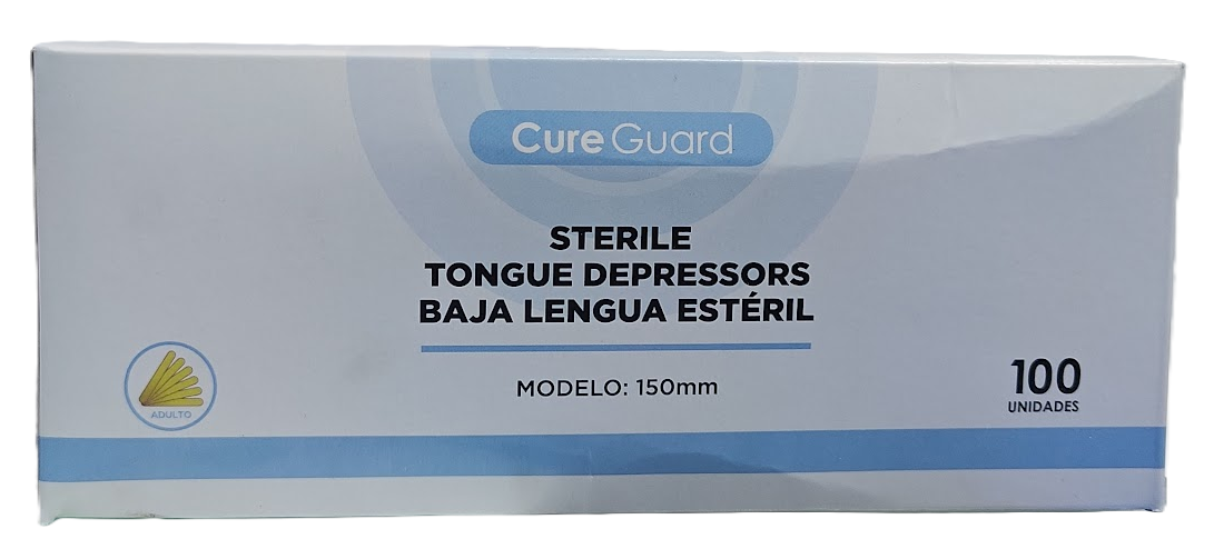 BAJALENGUA ESTERIL PEDIATRICO X 100 UND