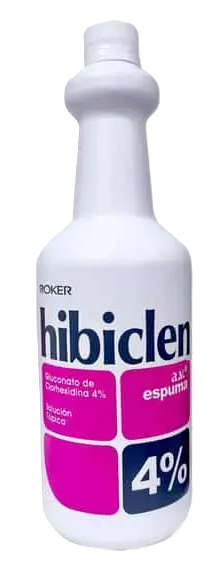 GLUCONATO DE CLORHEXIDINA AL 4% X 1 LT - HIBICLEN