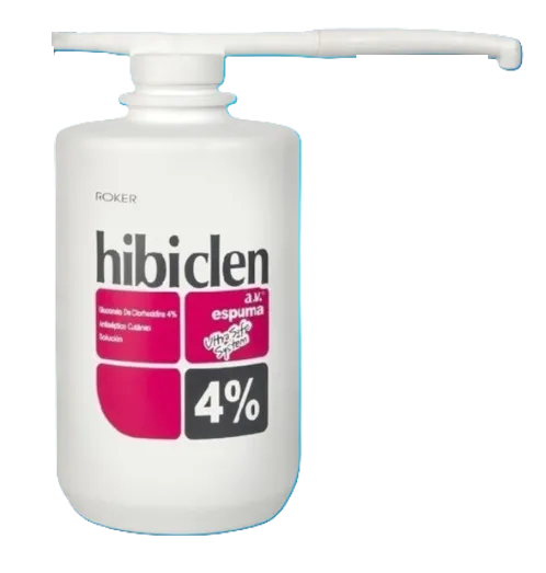 GLUCONATO DE CLORHEXIDINA AL 4% X 1 LT CC - HIBICLEN