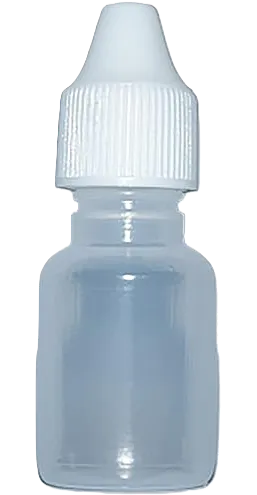 FRASCO GOTERO PLASTICO TRANSPARENTE DE 15 ML X 100 UND