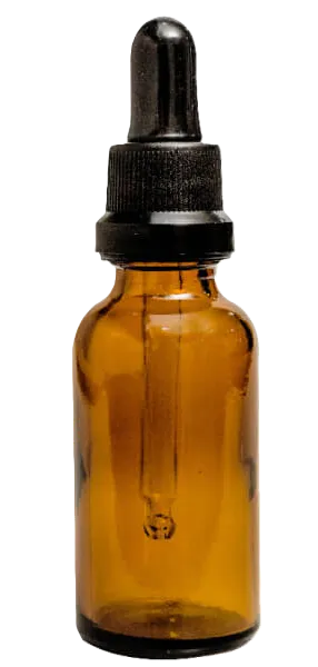FRASCO GOTERO VIDRIO AMBAR C/TAPA DE 100 ML