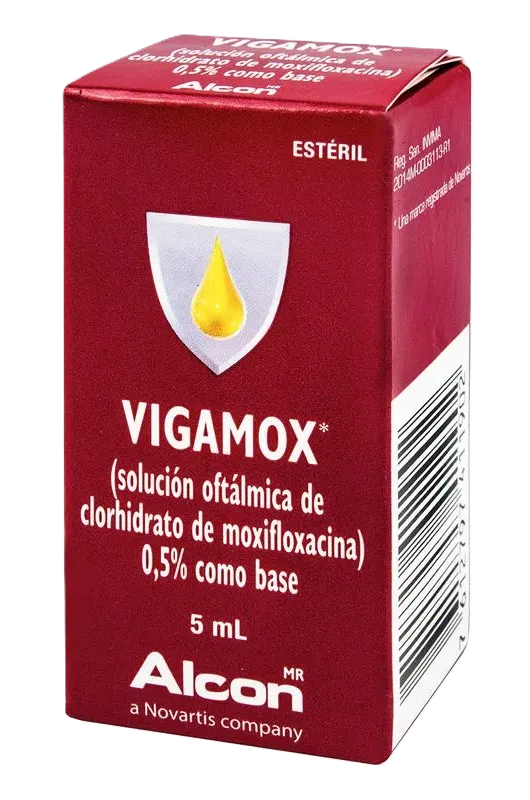 VIGAMOX AL 0.5% SOLUCION X 5 ML