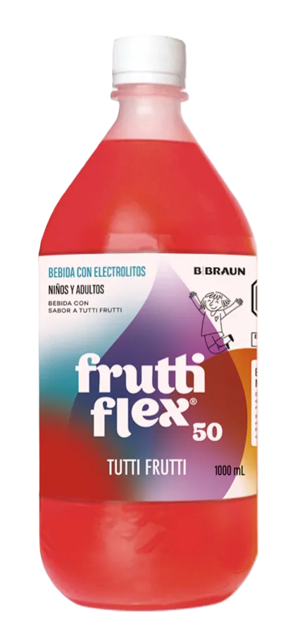 FRUTTI FLEX 50 SOLUCION ORAL SABOR TUTTI FRUTI X 1 LT