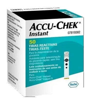 TIRAS DE GLUCOSA ACCU-CHEK INSTANT X 50 UND