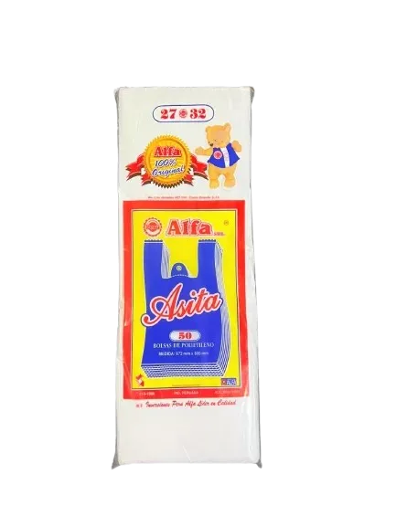 BOLSA DE PLASTICO DE 27 X 32 X 100 UND