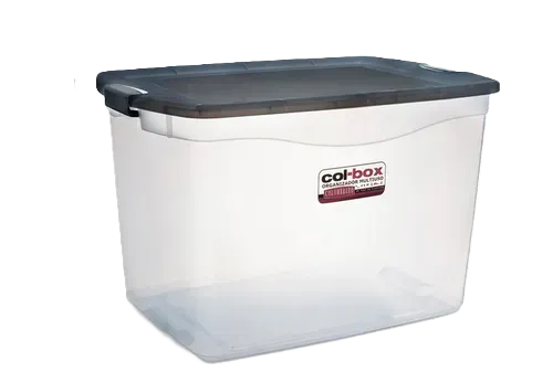 TAPER DE PLASTICO C/TAPA DE 32 X 42 CM X 35 LT