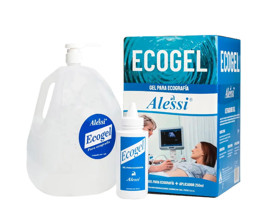 GEL PARA ECOGRAFIA TRANSPARENTE X 1 GALON - ECOGEL