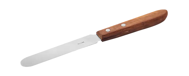 ESPATULA CON MANGO DE MADERA MEDIANO