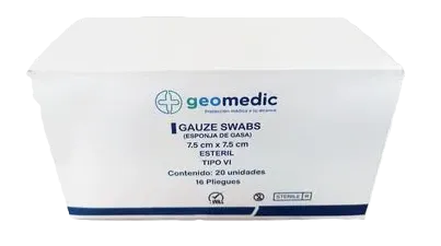 GASA DE 10 X 10 CM X 50 UND