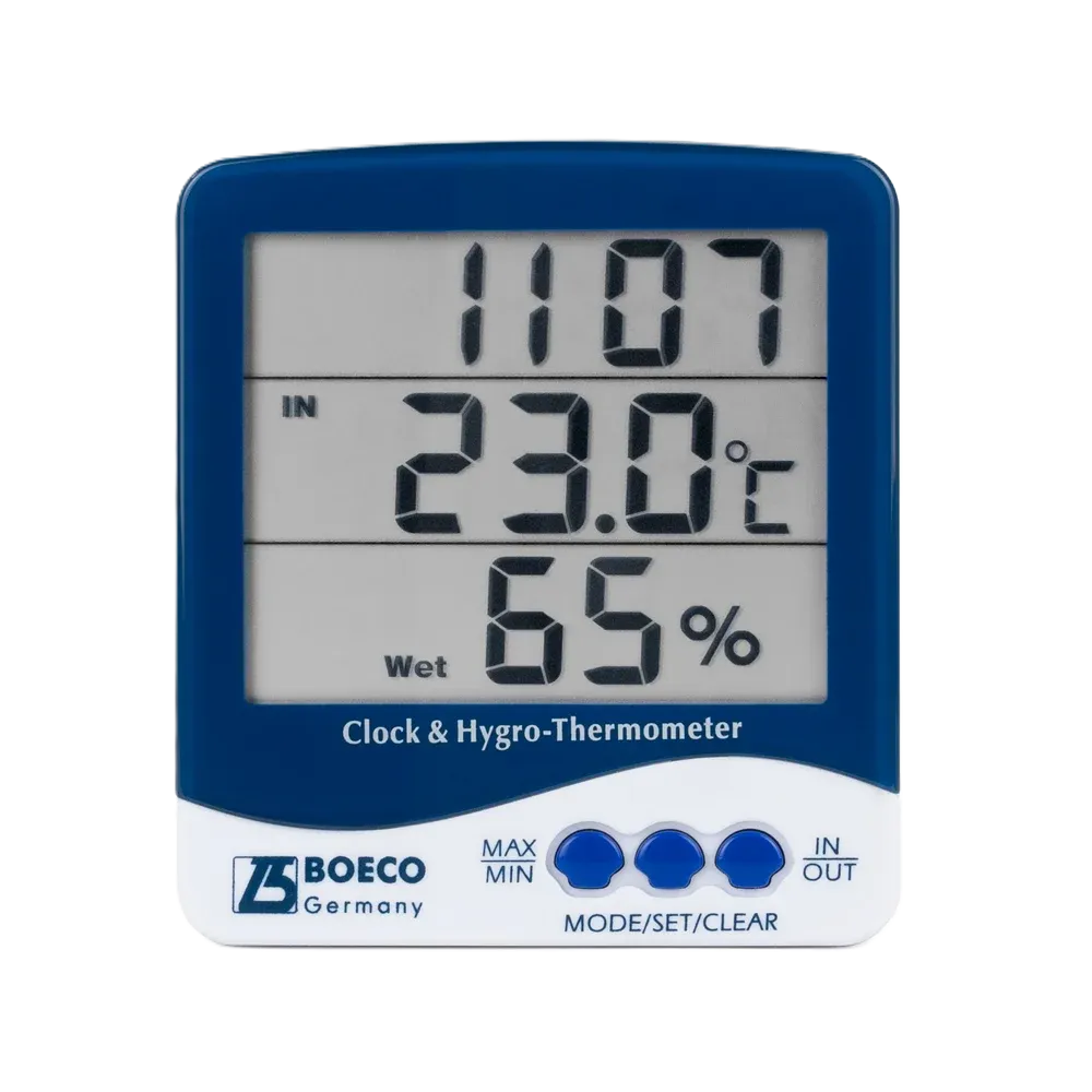 TERMOHIGROMETRO DIGITAL CALIBRADO MODELO SH-110