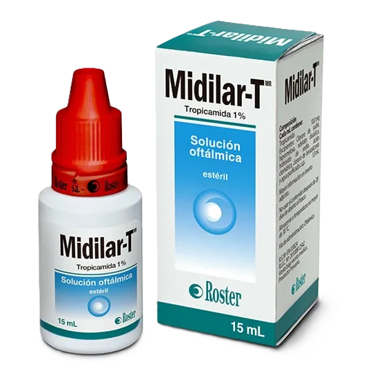 TROPICAMIDA AL 1% SOLUCION OFTALMOLOGICA - MIDILAR T
