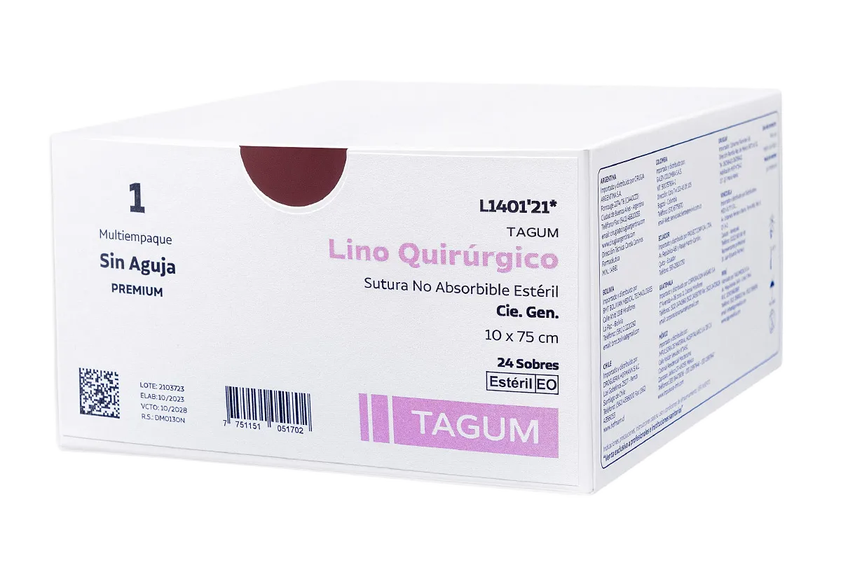 LINO MULTIEMPAQUE 1 SIN AGUJA X 24 UND