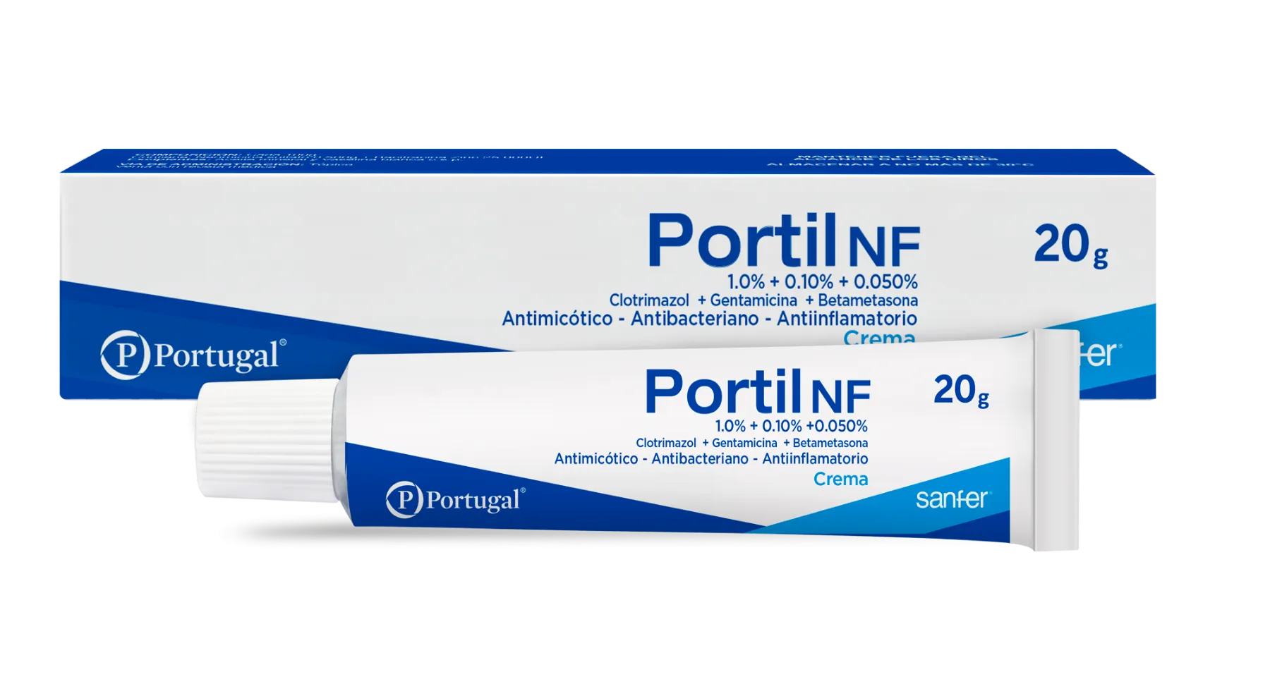 POMADA ANTIBIOTICOIDEA X 20 GR - PORTIL NF