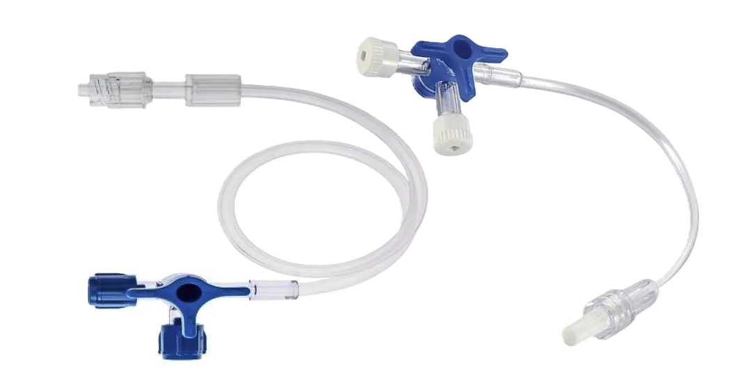 LLAVE DE TRIPLE VIA CON EXTENSION DE 50 CM X 50 UND