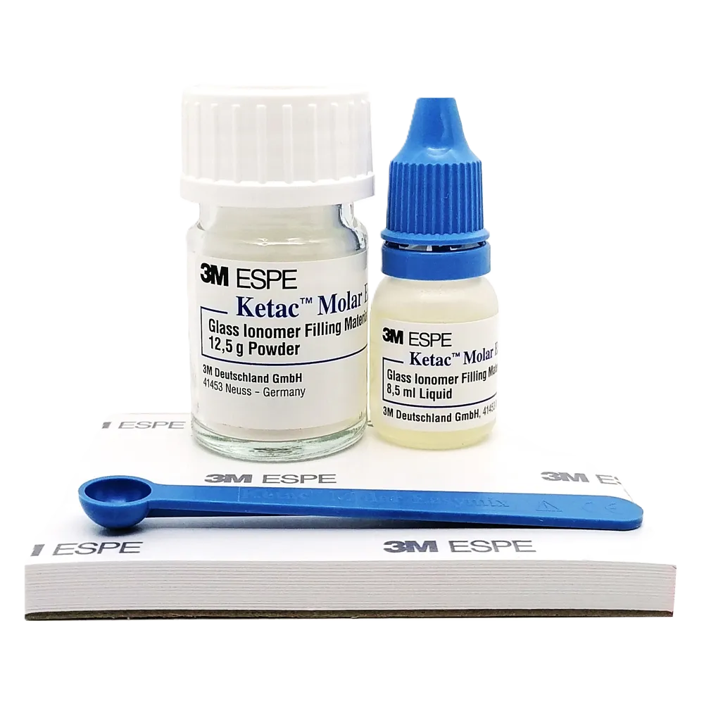 IONOMERO DE VIDRIO PARA BASE DE AUTOCURADO - KETAC MOLAR 56300