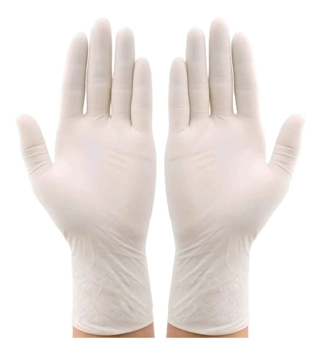 GUANTES DESCARTABLES DE LATEX TALLA M X 100 UND