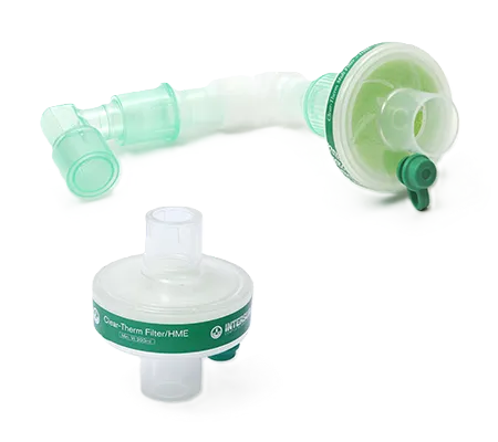 FILTRO HUMIDIFICADOR ELECTROSTATICO (HME) CON CORRUGADO