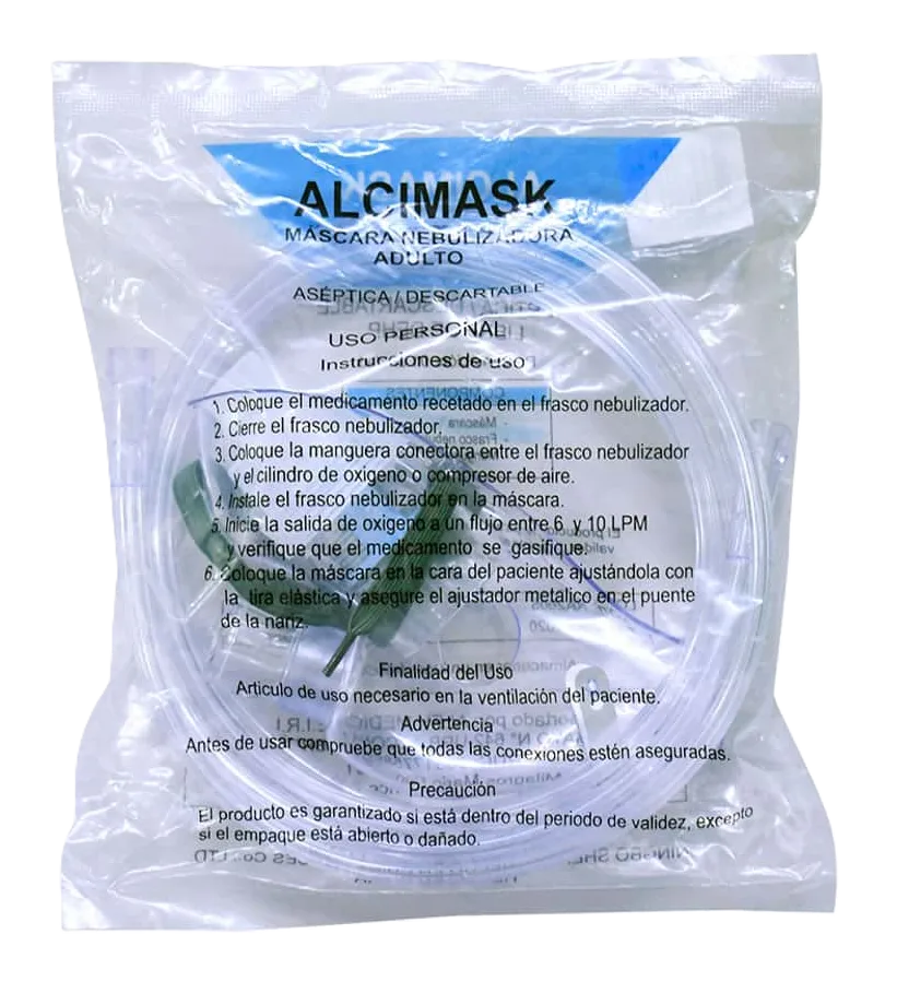 MASCARA DE OXIGENO VENTURI PEDIATRICO