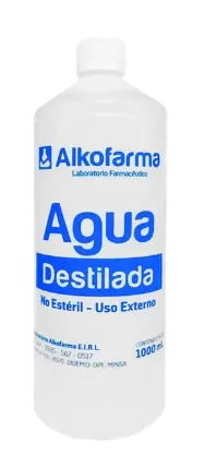 AGUA DESTILADA X 1 LT