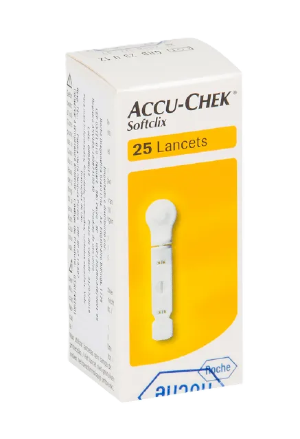 LANCETAS ACCU-CHEK SOFTCLIX X 25 UND
