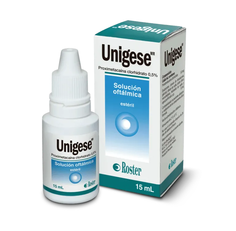 PROXIMETACAINA CLORHIDRATO AL 0.5% SOLUCION OFTALMOLOGICA - UNIGESE