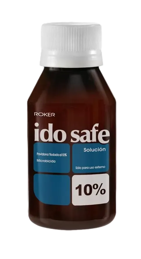 YODOPOVIDONA SOLUCION AL 10% X 120 ML