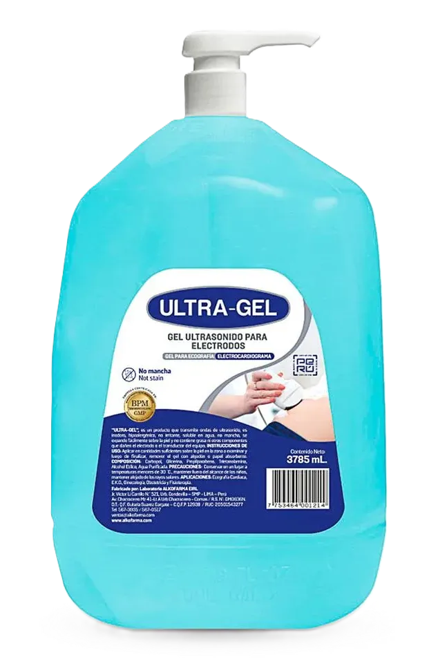 GEL PARA ECOGRAFIA CELESTE X 1 GALON - ULTRAGEL