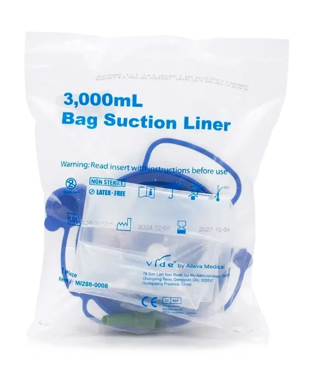 BOLSA DE ASPIRACION AZUL DE 1.5 LT