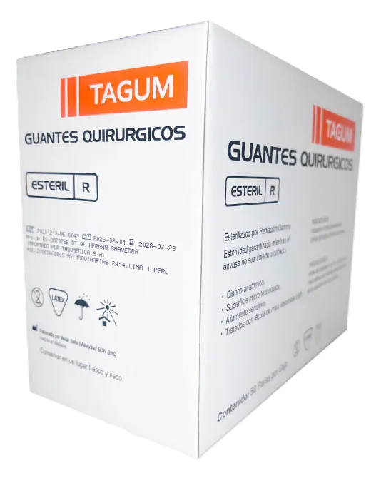 GUANTES QUIRURGICOS TALLA 7.5 X 50 PARES