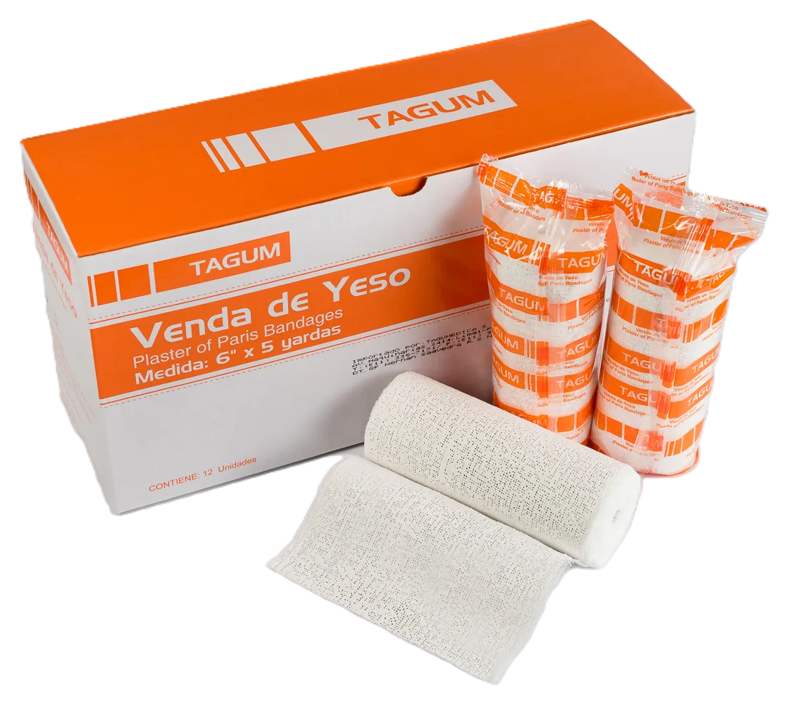 VENDA DE YESO DE 6 X 5 YARDAS