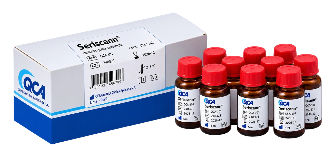 CONTROL UNIVERSAL DE BIOQUIMICA - SERISCANN ANORMAL
