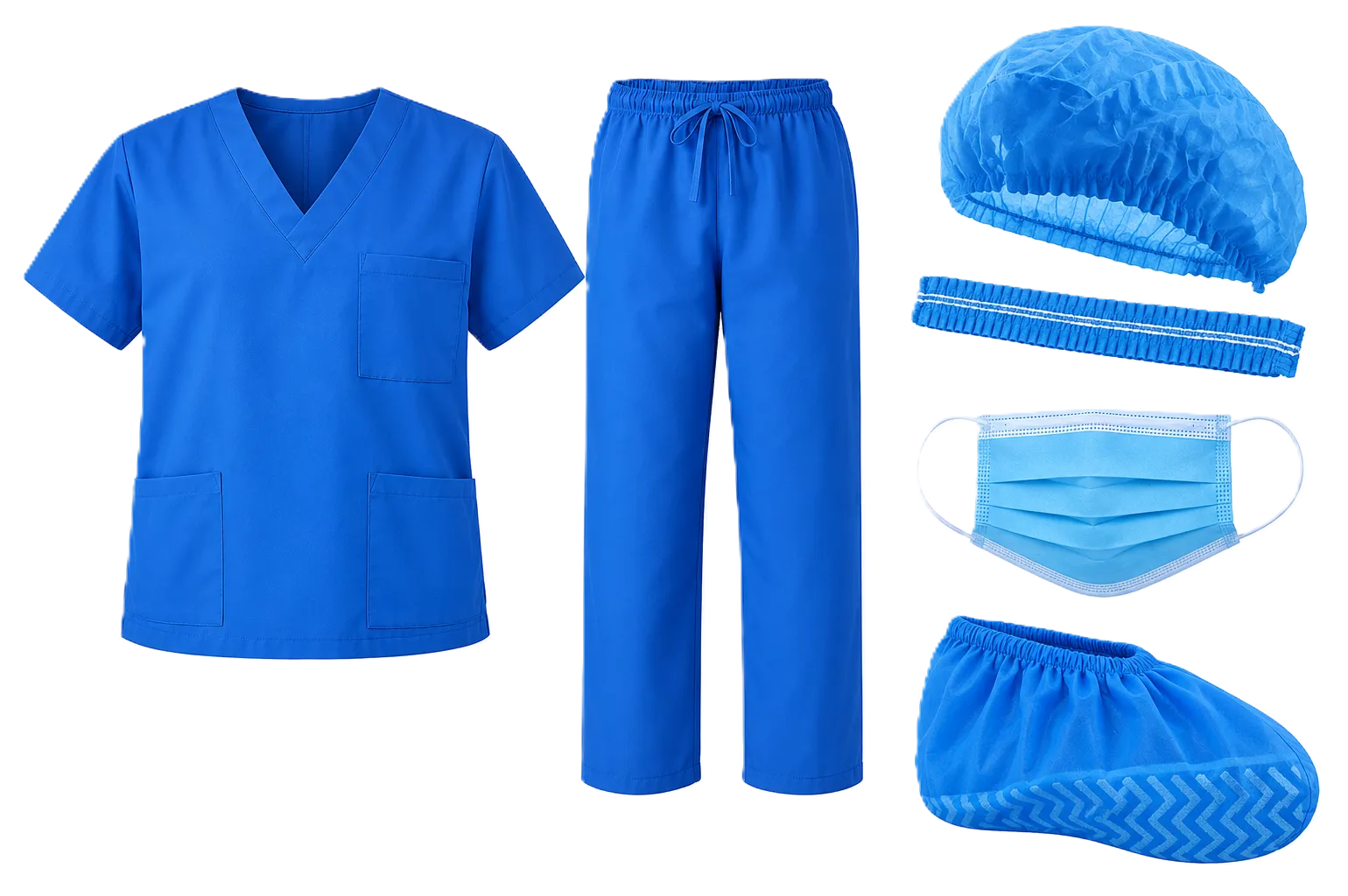 KIT DE CIRUJANO X 5 PZAS TALLA L