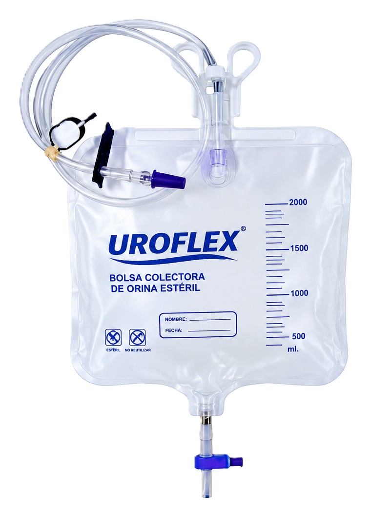 BOLSA COLECTORA DE ORINA ADULTO X 2 LT