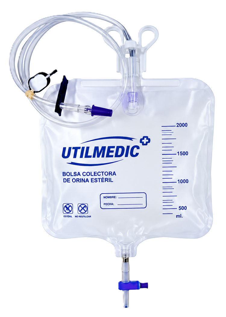 BOLSA COLECTORA DE ORINA ADULTO X 2 LT